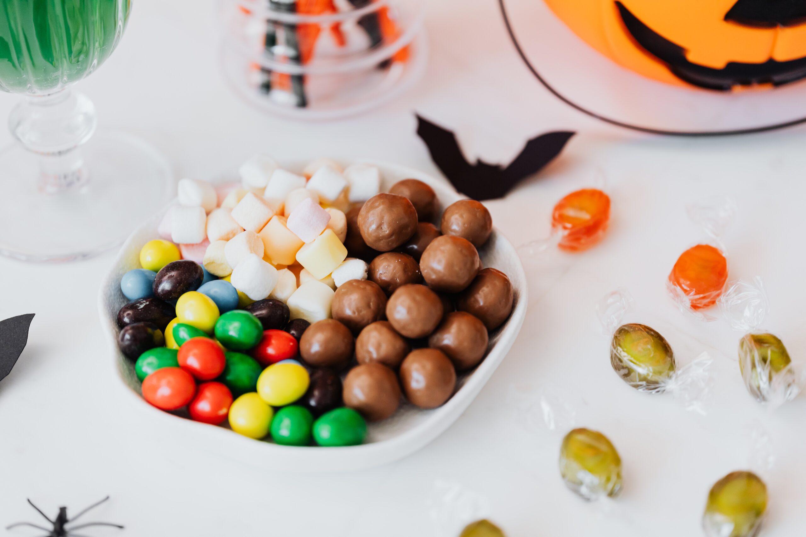 pexels-karolina-grabowska-5477977 Bowl of Halloween candies
