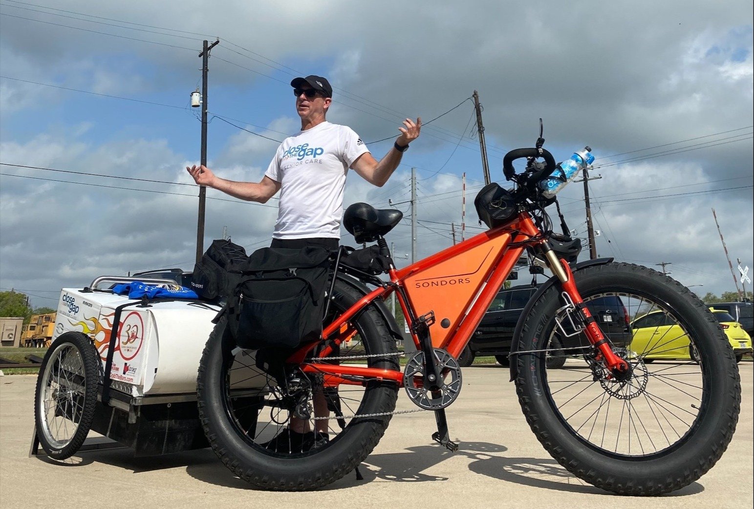 Jeff20at20Victoria20event Jeff Salter attending a community event for Close the Gap in Senior Care in Victoria