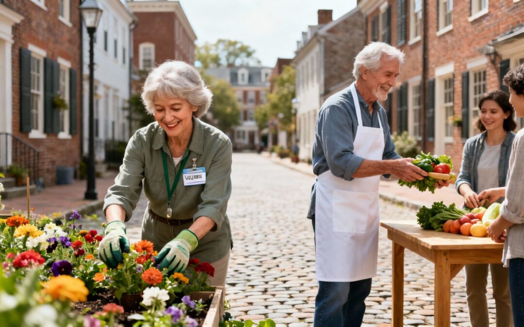 7 Meaningful Senior Volunteer Opportunities in Old Town Alexandria